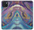 S3676 Colorful Abstract Marble Stone Case For iPhone 15 Plus