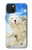 S3794 Arctic Polar Bear and Seal Paint Case For iPhone 15 Plus