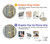 S1484 Buddha Footprint Case For iPhone 15 Pro