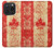 S1603 Canada Flag Old Vintage Case For iPhone 15 Pro