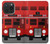 S2058 England British Double Decker Bus Case For iPhone 15 Pro