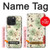 S2179 Flower Floral Vintage Art Pattern Case For iPhone 15 Pro