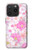 S3036 Pink Sweet Flower Flora Case For iPhone 15 Pro