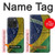 S3297 Brazil Flag Vintage Football Graphic Case For iPhone 15 Pro