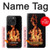 S3379 Fire Frame Case For iPhone 15 Pro