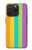 S3678 Colorful Rainbow Vertical Case For iPhone 15 Pro