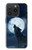 S3693 Grim White Wolf Full Moon Case For iPhone 15 Pro