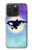 S3807 Killer Whale Orca Moon Pastel Fantasy Case For iPhone 15 Pro