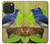 S3839 Bluebird of Happiness Blue Bird Case For iPhone 15 Pro