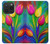 S3926 Colorful Tulip Oil Painting Case For iPhone 15 Pro