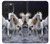 S0246 White Horse Case For iPhone 15 Pro Max