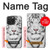 S2553 White Tiger Case For iPhone 15 Pro Max