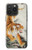 S2751 Chinese Tiger Brush Painting Case For iPhone 15 Pro Max