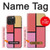 S2795 Cheek Palette Color Case For iPhone 15 Pro Max