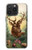 S2841 Vintage Reindeer Christmas Case For iPhone 15 Pro Max