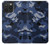 S2959 Navy Blue Camo Camouflage Case For iPhone 15 Pro Max