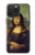 S3038 Mona Lisa Da Vinci Painting Case For iPhone 15 Pro Max