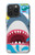 S3947 Shark Helicopter Cartoon Case For iPhone 15 Pro Max