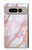 S3482 Soft Pink Marble Graphic Print Case For Google Pixel Fold