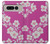 S3924 Cherry Blossom Pink Background Case For Google Pixel Fold