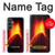 S0745 Volcano Lava Case For Samsung Galaxy S23 FE