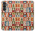 S2854 Cute Xmas Pattern Case For Samsung Galaxy S23 FE
