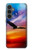 S3841 Bald Eagle Flying Colorful Sky Case For Samsung Galaxy S23 FE