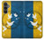 S3857 Peace Dove Ukraine Flag Case For Samsung Galaxy S23 FE