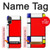 S0157 Composition Red Blue Yellow Case For Sony Xperia 5 V