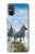 S0250 White Horse Case For Sony Xperia 5 V