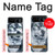 S0123 Grim White Wolf Case For Motorola Razr 40