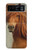 S1595 Beautiful Brown Horse Case For Motorola Razr 40
