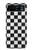 S1611 Black and White Check Chess Board Case For Motorola Razr 40