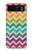 S2362 Rainbow Colorful Shavron Zig Zag Pattern Case For Motorola Razr 40