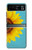 S3039 Vintage Sunflower Blue Case For Motorola Razr 40