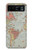 S3418 Vintage World Map Case For Motorola Razr 40