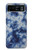 S3439 Fabric Indigo Tie Dye Case For Motorola Razr 40