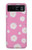 S3500 Pink Floral Pattern Case For Motorola Razr 40