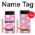 S3500 Pink Floral Pattern Case For Motorola Razr 40