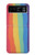 S3799 Cute Vertical Watercolor Rainbow Case For Motorola Razr 40