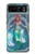 S3911 Cute Little Mermaid Aqua Spa Case For Motorola Razr 40