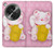 S3025 Pink Maneki Neko Lucky Cat Case For OnePlus OPEN