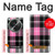 S3091 Pink Plaid Pattern Case For OnePlus OPEN