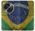 S3297 Brazil Flag Vintage Football Graphic Case For OnePlus OPEN