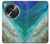 S3920 Abstract Ocean Blue Color Mixed Emerald Case For OnePlus OPEN