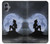 S2668 Mermaid Silhouette Moon Night Case For Samsung Galaxy A05