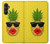 S2443 Funny Pineapple Sunglasses Kiss Case For Samsung Galaxy A05s