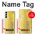S2713 Yellow Snake Skin Graphic Printed Case For Samsung Galaxy A05s