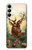 S2841 Vintage Reindeer Christmas Case For Samsung Galaxy A05s
