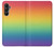 S3698 LGBT Gradient Pride Flag Case For Samsung Galaxy A05s